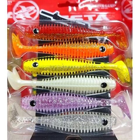Xesta Shad Star 9.5 Cm Silikon Yem - Mix Paket