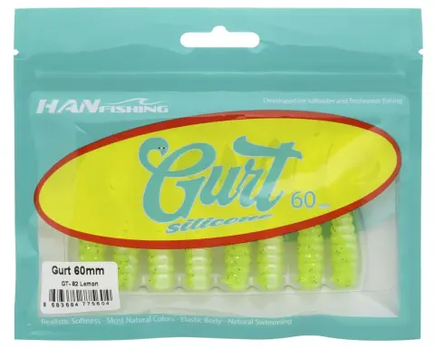 Gurt 60 mm GT-82 Lemon Silikon Yem
