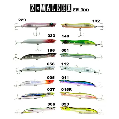 Fujin Z-Walker 10 Cm 11 Gr Su Üstü Maket Balık