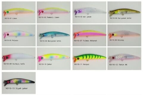 Ege Fish V Gaga 92mm 15.5 Gr Maket Balık