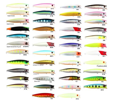 Usami Combo Pop 100F 12.1 G Maket Balık