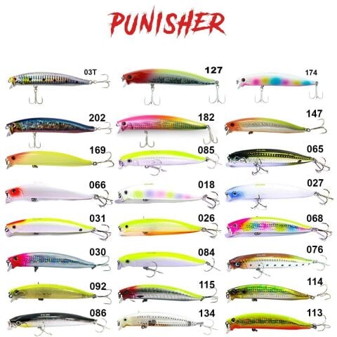 Fujin Punisher 105mm 16gr Maket Balık PN105SW