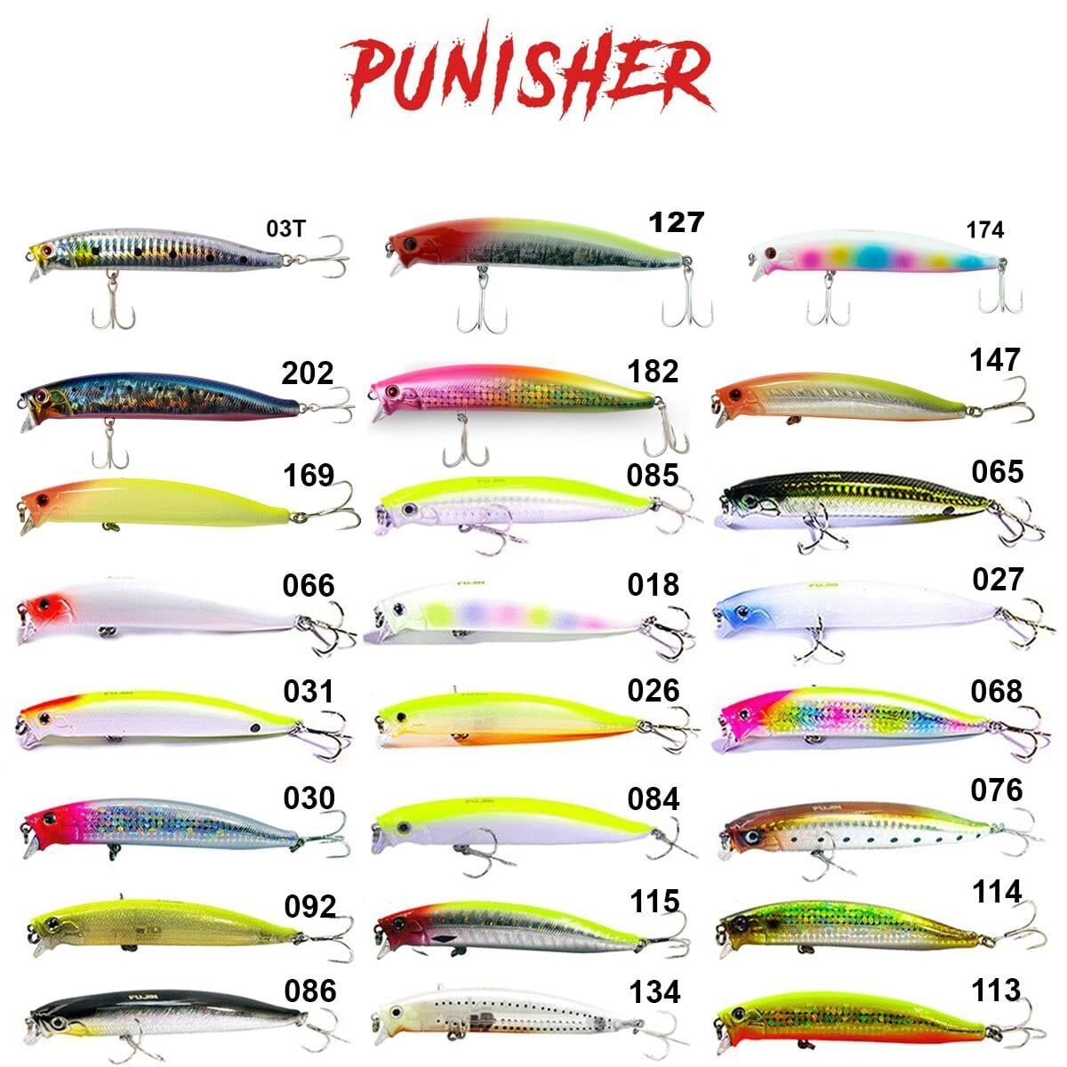 Fujin Punisher 105mm 16gr Maket Balık PN105SW
