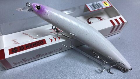 Kendo Seabass Minnow 12.5cm 21g Floating Sahte Balık