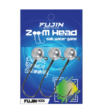 Fujin Zoom Head 3/0 Jighead