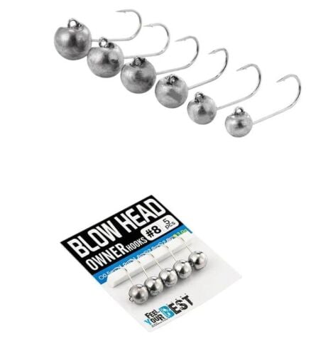 Ecooda Blow No:8 Jighead Owner Hook