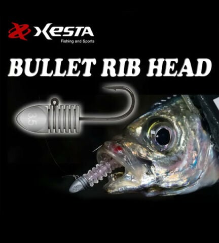 XESTA BULLET RIBHEAD No:8 JIG HEAD