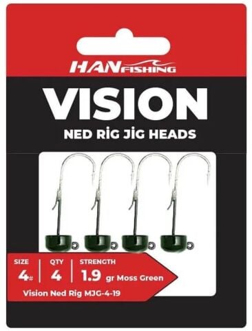 Hanfish Vision Ned Rig Jighead - 1 gr