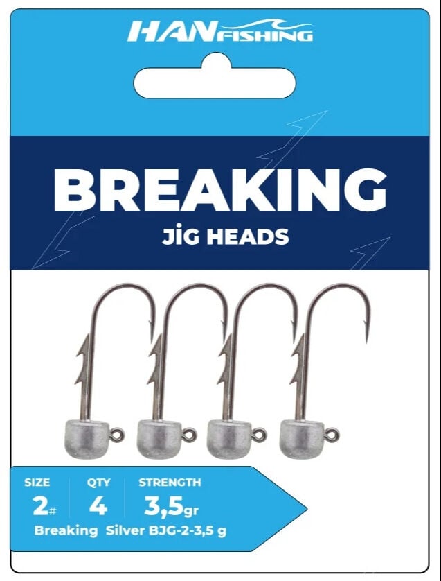 Hanfish Breaking Ball Head Jighead