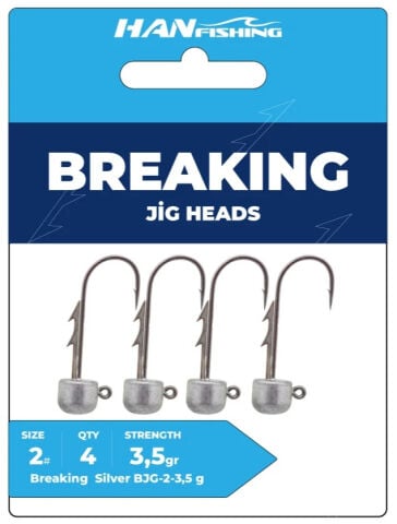 Hanfish Breaking Ball Head Jighead