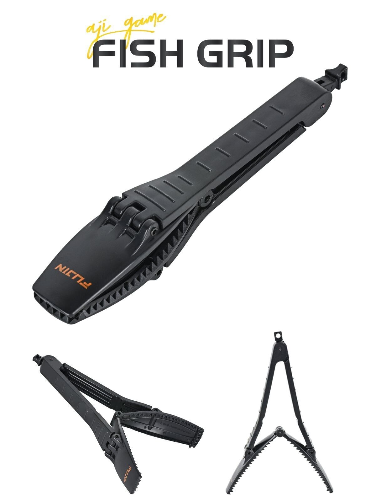 Fujin Aji Game Fish Grip - Black
