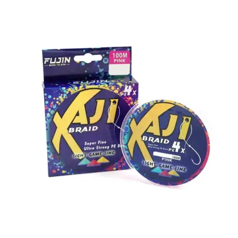 Fujin Aji Light Game Braid 4x 100mt Pink PE İp Misina