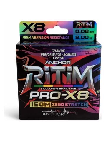 Çapa Anchor Ritim 8X 150m Pe Multicolor İp-Örgü Misina