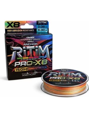 Çapa Anchor Ritim 8X 150m Pe Multicolor İp-Örgü Misina