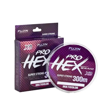 Fujin Pro Hex 8x 300 Mt Multi Color İp Misina