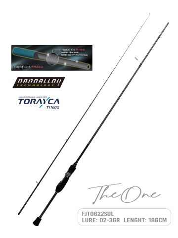 Fujin Fujin TheOne 186cm 02-3gr LRF Kamışı