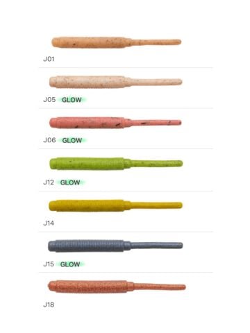 Ecogear Jukusei Aqua ST Grub 2″ - 5cm LRF Silikonu