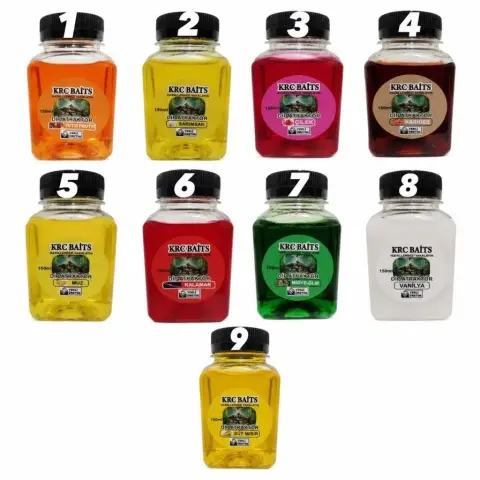 KRC Baits Sazan Dip Sıvısı ( Atraktör ) Yem Katkısı 150 ml