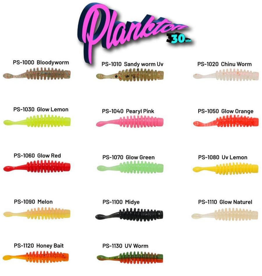 Hanfish Plankton 3 Cm Lrf Silikon Yem
