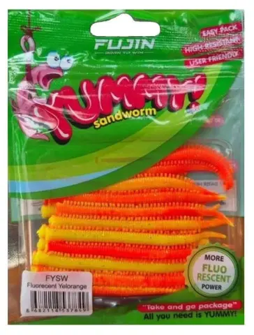 Fujin Yummy Sandworm 7 cm LRF Silikon Yem