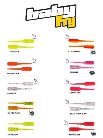 Fujin Baby FRY 2.7 Cm LRF Silikon Yem