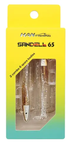 Hanfish Sandeel 6.5 Cm 3.2 Gr Silikon Yem