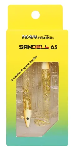 Hanfish Sandeel 6.5 Cm 3.2 Gr Silikon Yem