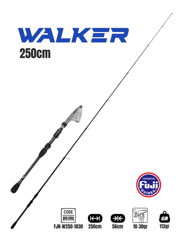 Fujin Walker 250cm 10-30gr Teleskopik Spin Kamışı