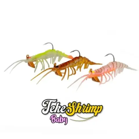 Hanfish Teke Baby Shrimp 5.5 Cm 3.8 Gr Silikon Karides